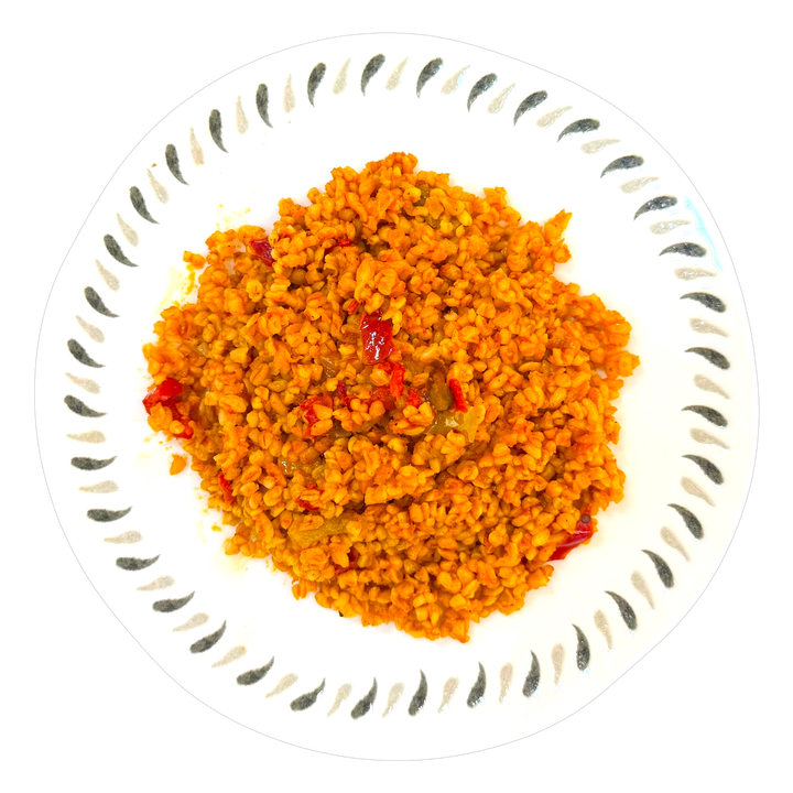 Sebzeli Bulgur Pilavı, Nişantaşı'ndaki Nezaf Ev Yemekleri'nde günlük pişiyor